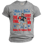 Mike's Bach The Final Countdown for Malibu, CA Summer 2026 shirt.