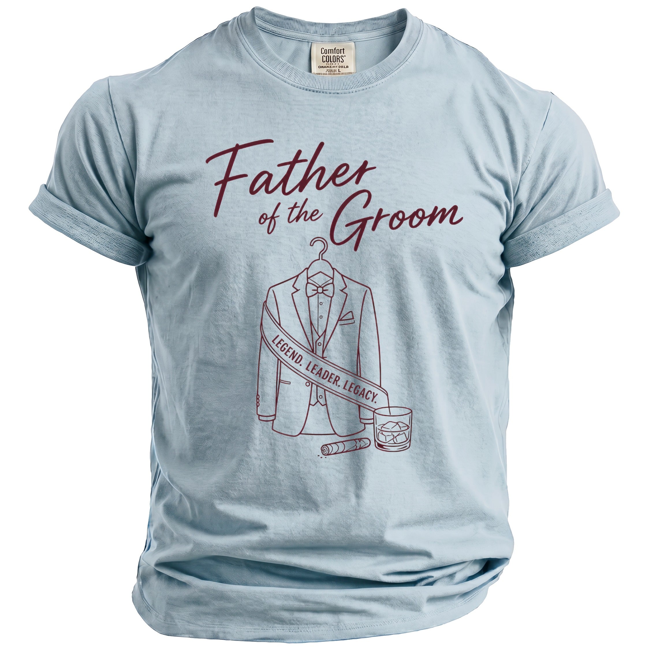 Father of Groom Legend T-Shirt - Midnight Gents