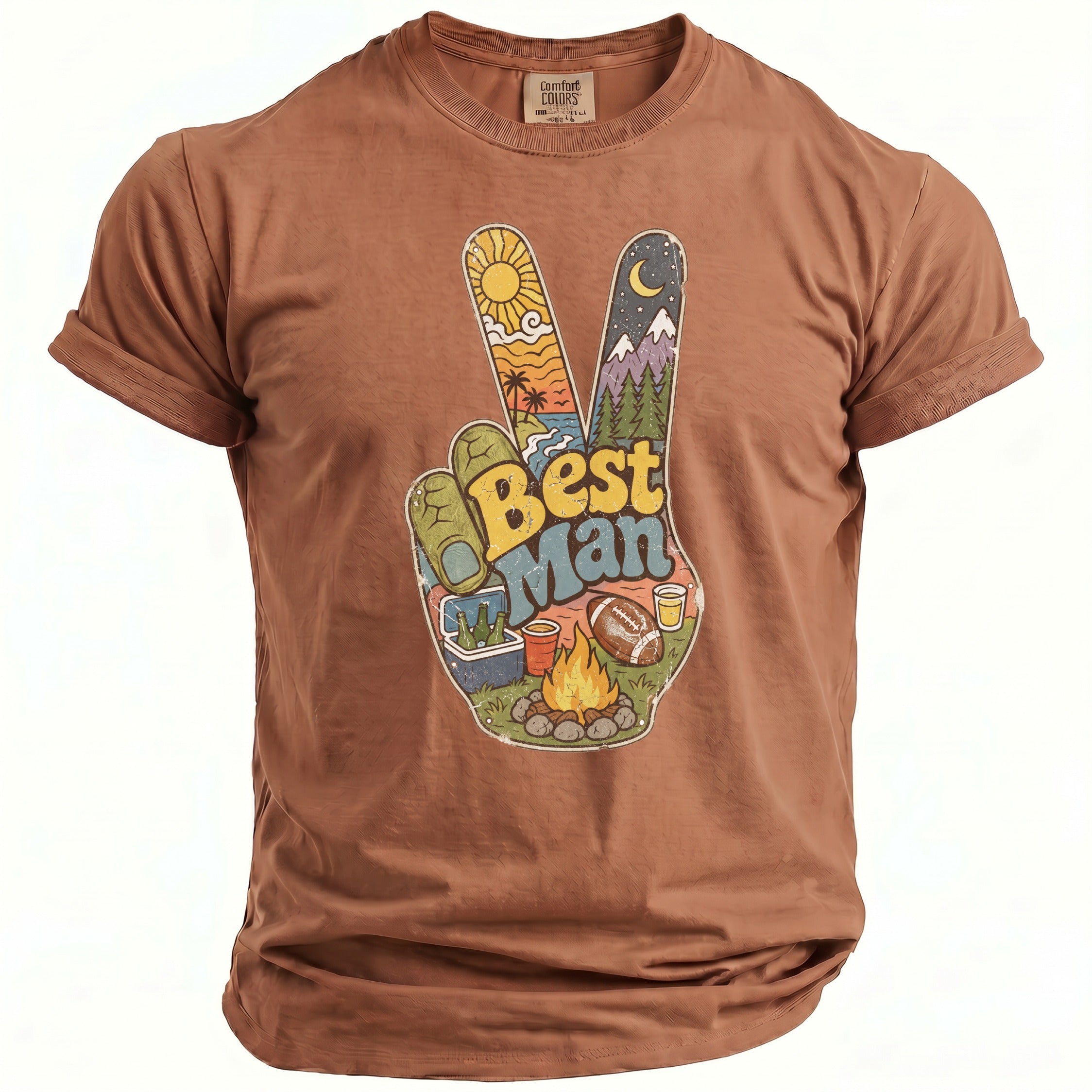Best Man Bachelor Party Tee - Midnight Gents