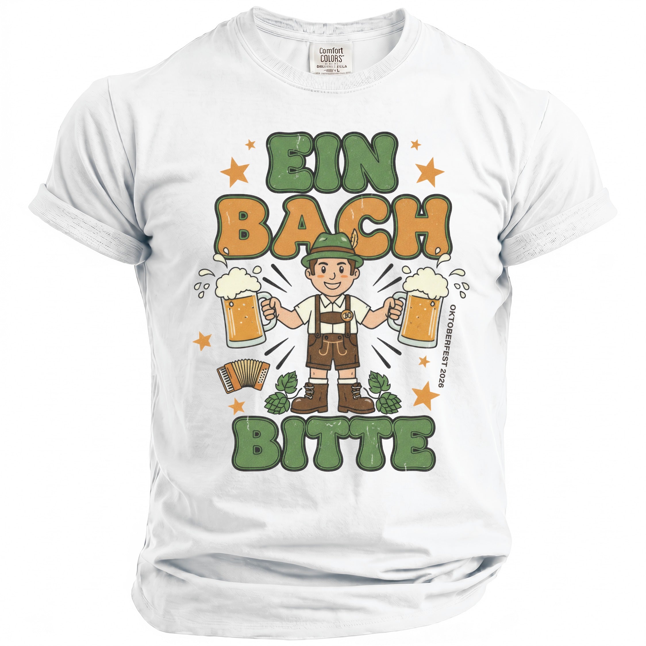 Retro Oktoberfest Beer T-Shirt - Midnight Gents