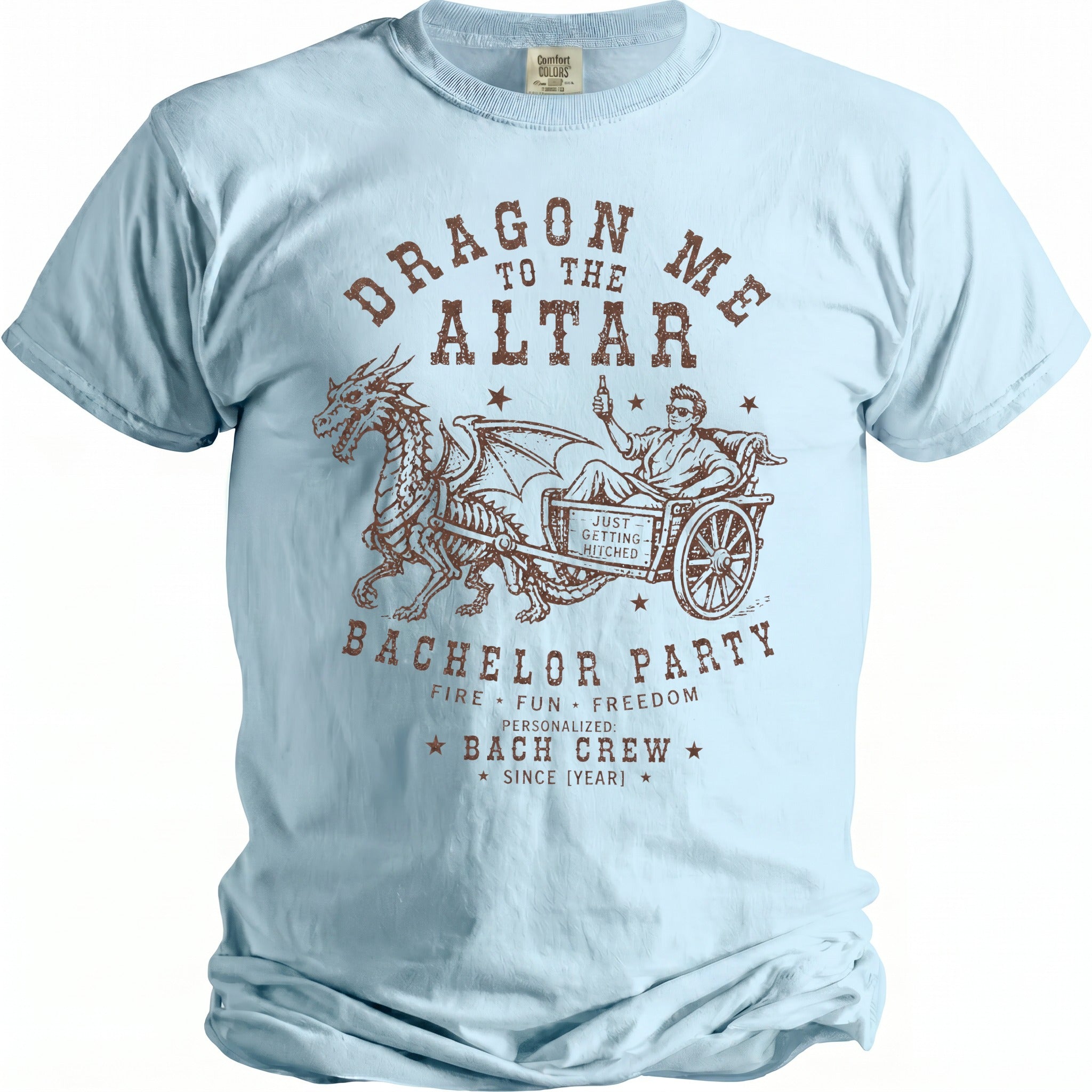 Dragon Altar Bachelor Party Tee - Midnight Gents