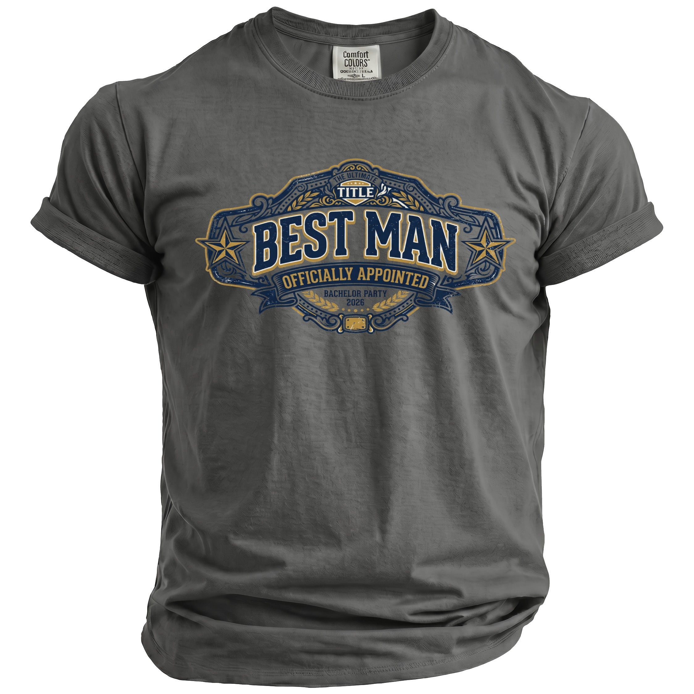 Ultimate Best Man T-Shirt - Midnight Gents
