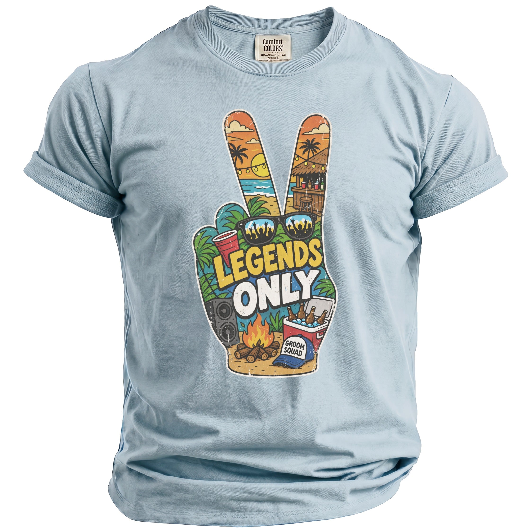 Legends Only Bachelor T-Shirt - Midnight Gents