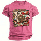 Pink t-shirt with "Mike's Bach The Bach The Final Countdown Summer 2026" graphic.