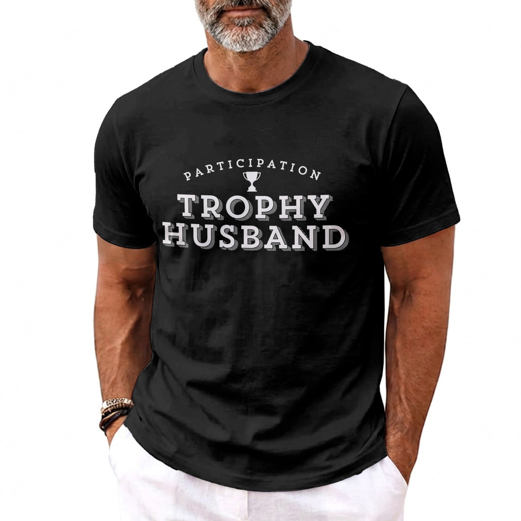 Trophy Husband T-Shirt - Midnight Gents