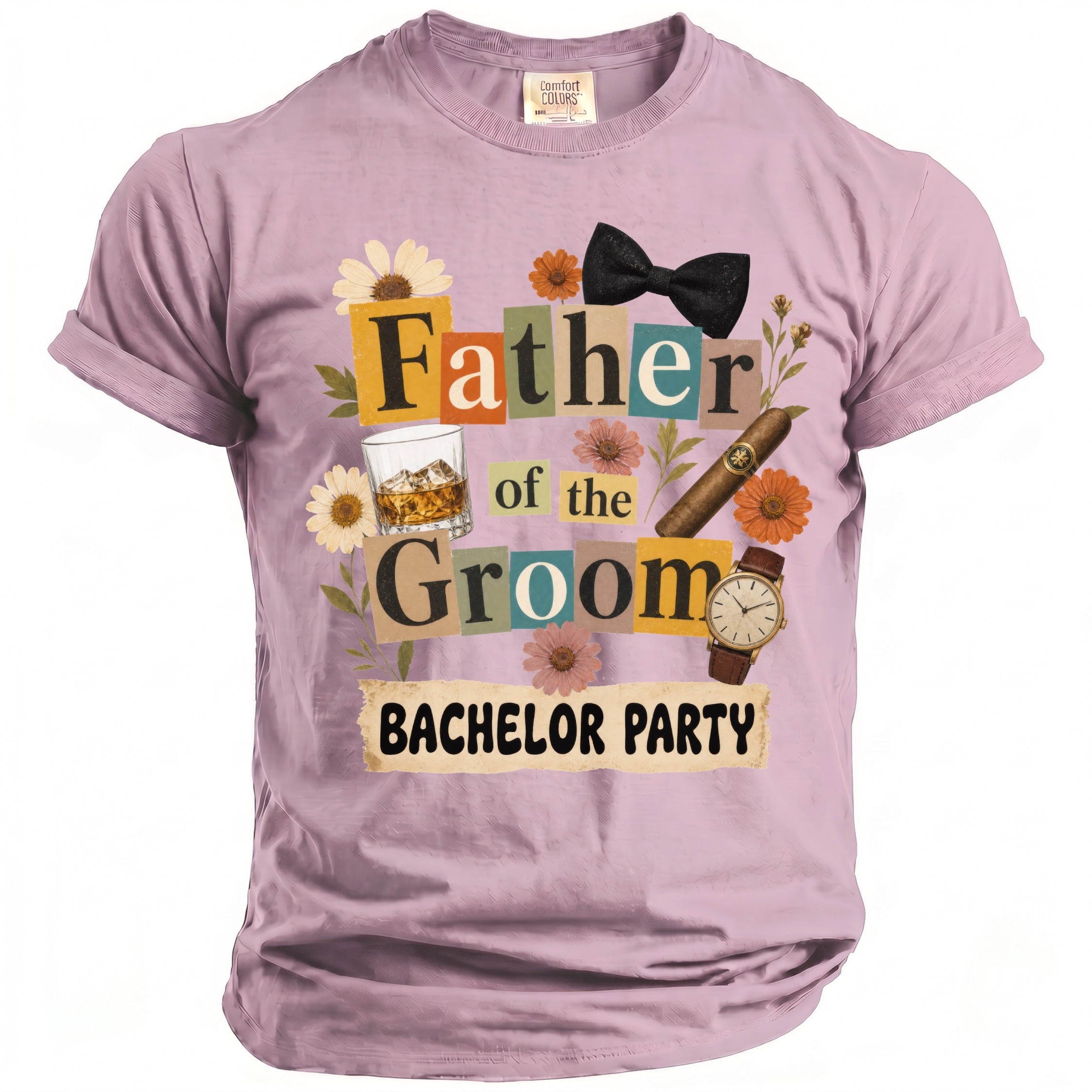 Father of Groom T-Shirt - Midnight Gents