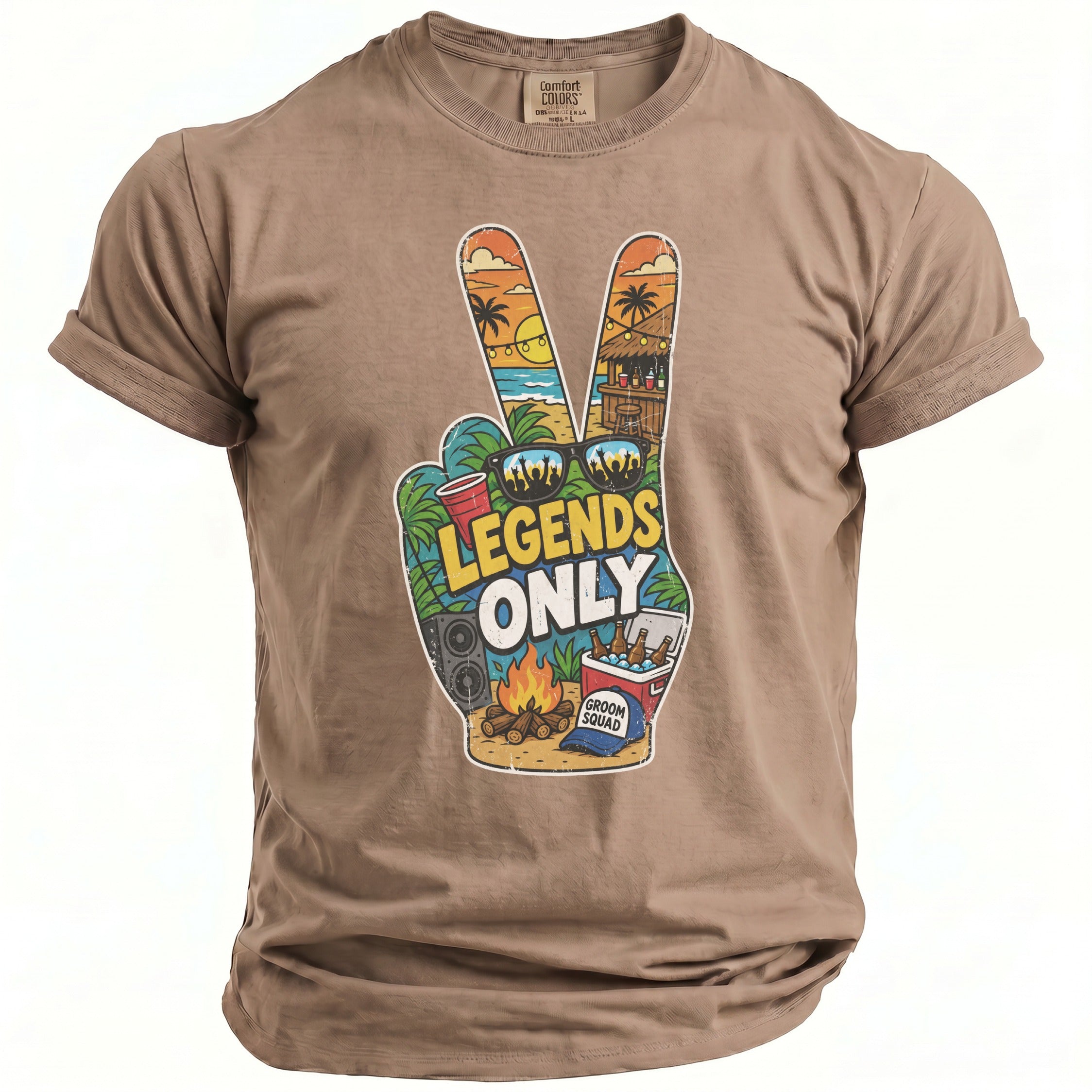 Legends Only Bachelor T-Shirt - Midnight Gents