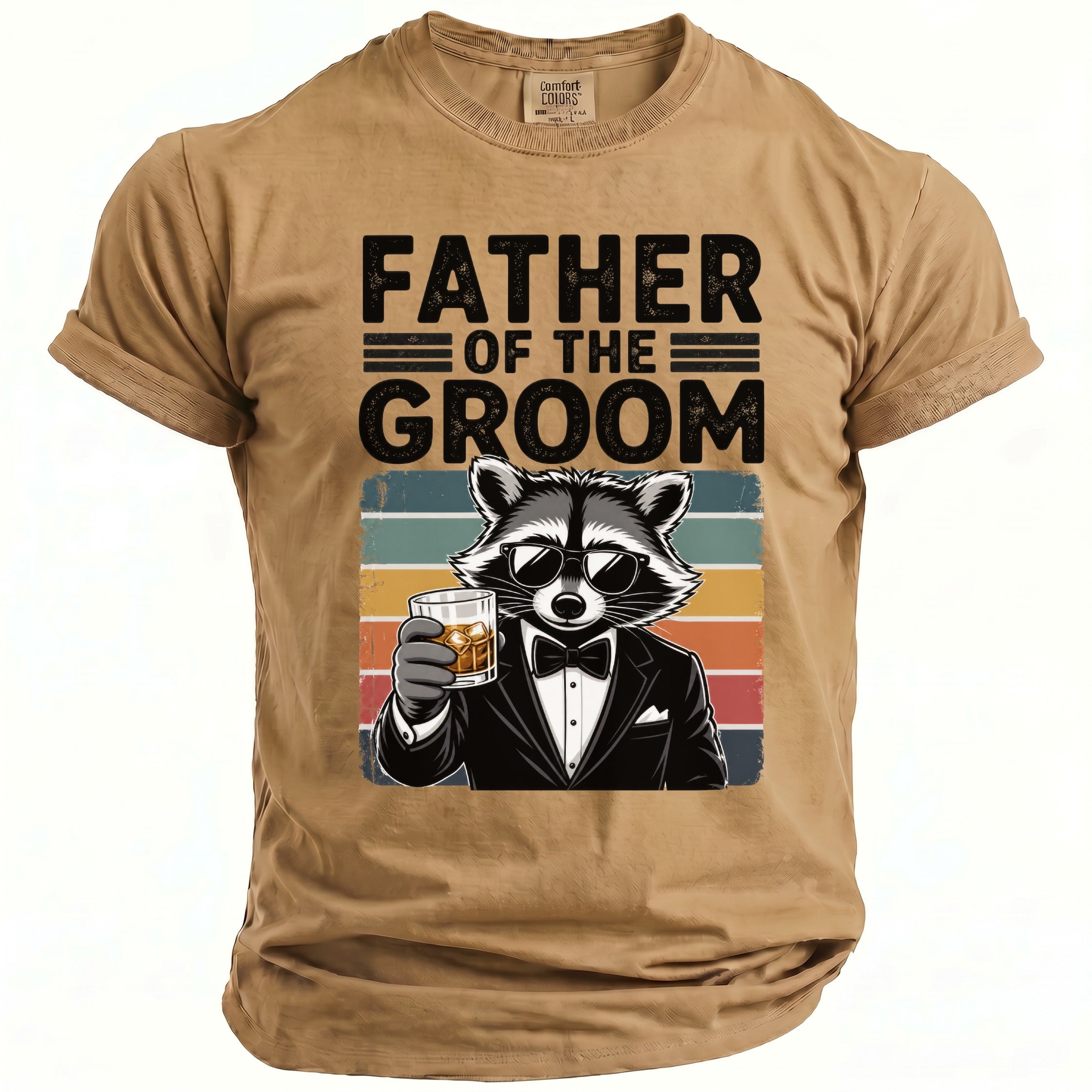 Father Groom Party T-Shirt - Midnight Gents