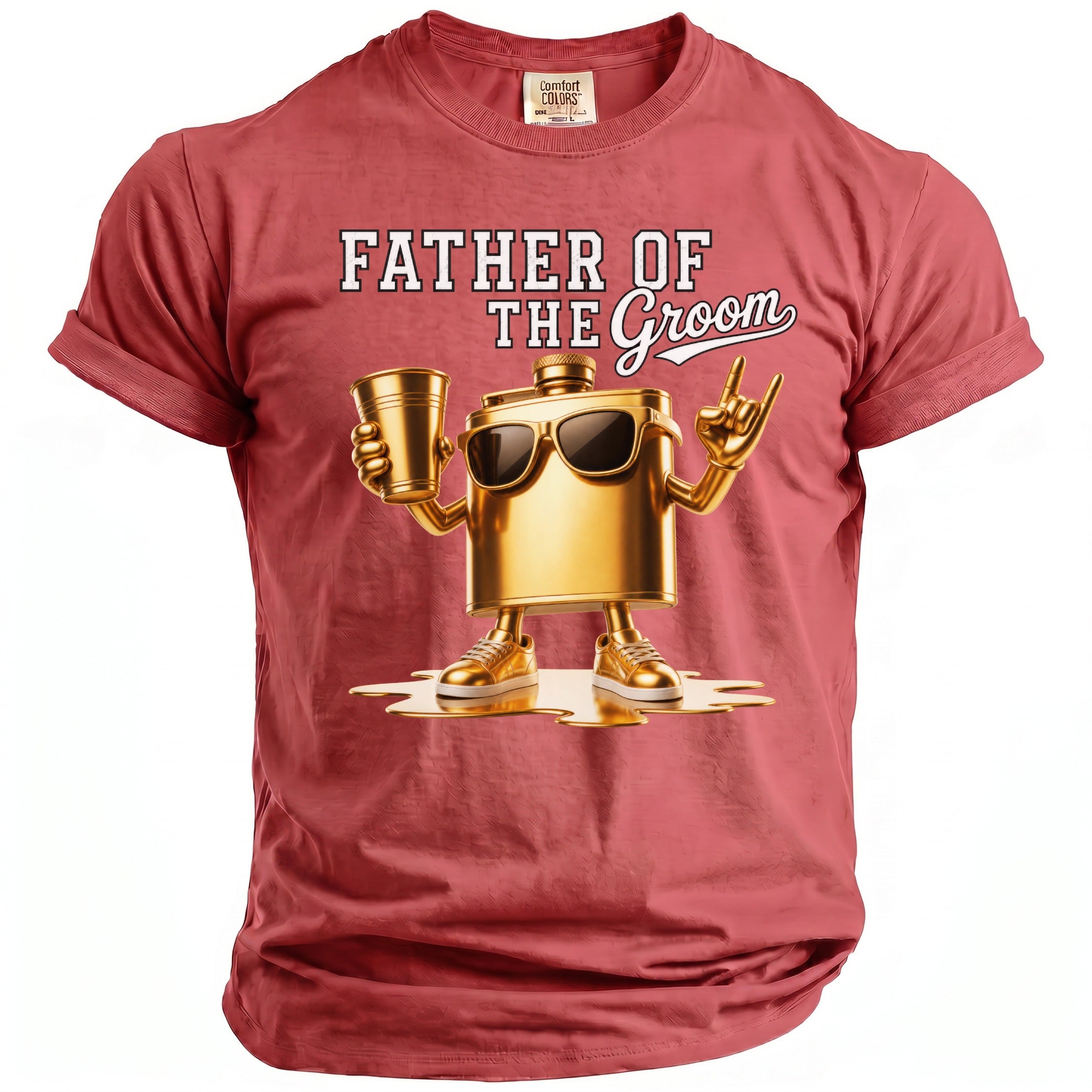 Groom's Father Party T-Shirt - Midnight Gents