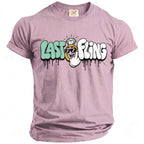 Pink t-shirt with "Last Fling" text and a diamond ring graphic.