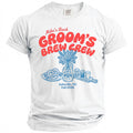 Groom's Brew Crew Tee - Midnight Gents