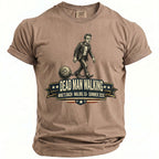 T-shirt with "Dead Man Walking" graphic and "Mike's Bach Malibu CA Summer 2026" text.