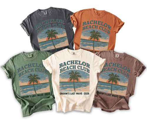 Beach Club T-Shirt - Midnight Gents