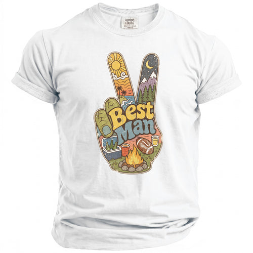 Best Man Bachelor Party Tee - Midnight Gents