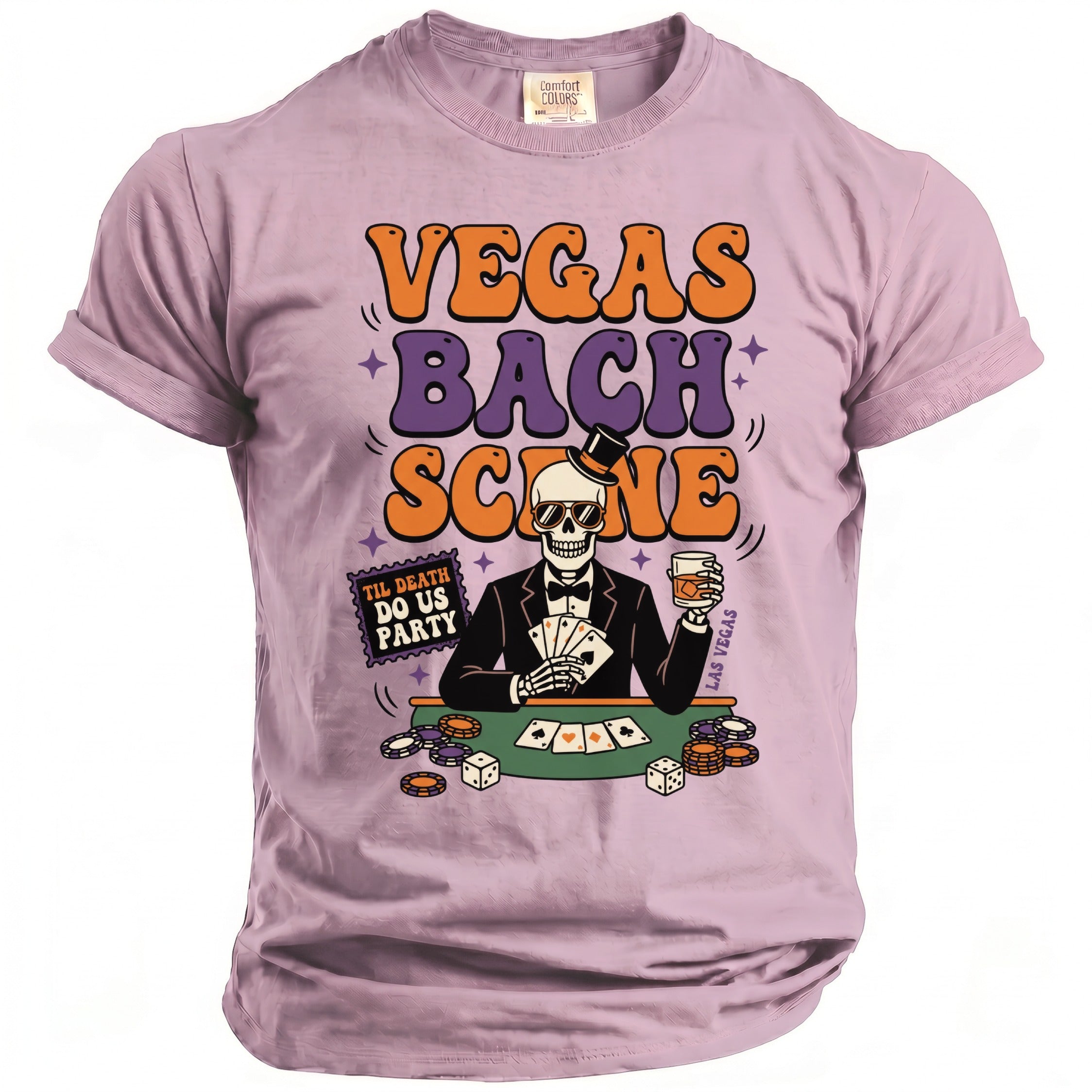 Vegas Bachelor Scene T-Shirt - Midnight Gents