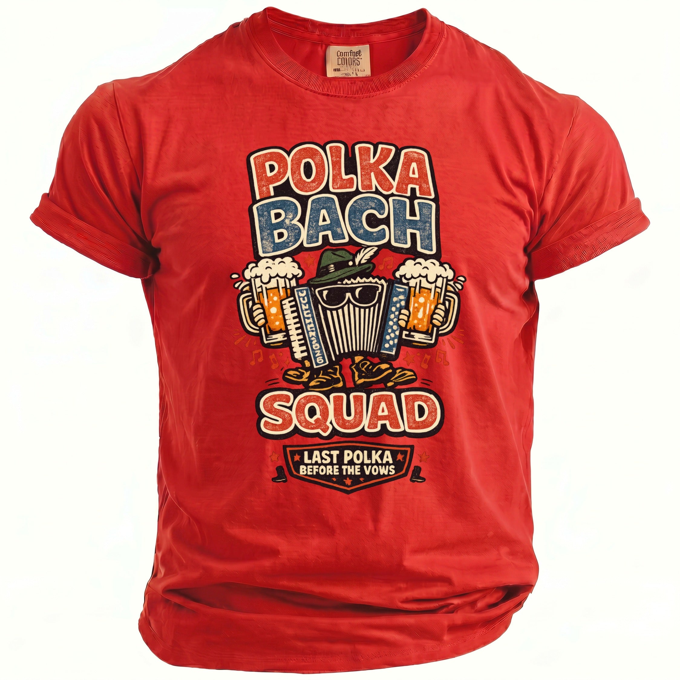 Polka Bach Squad T-Shirt - Midnight Gents