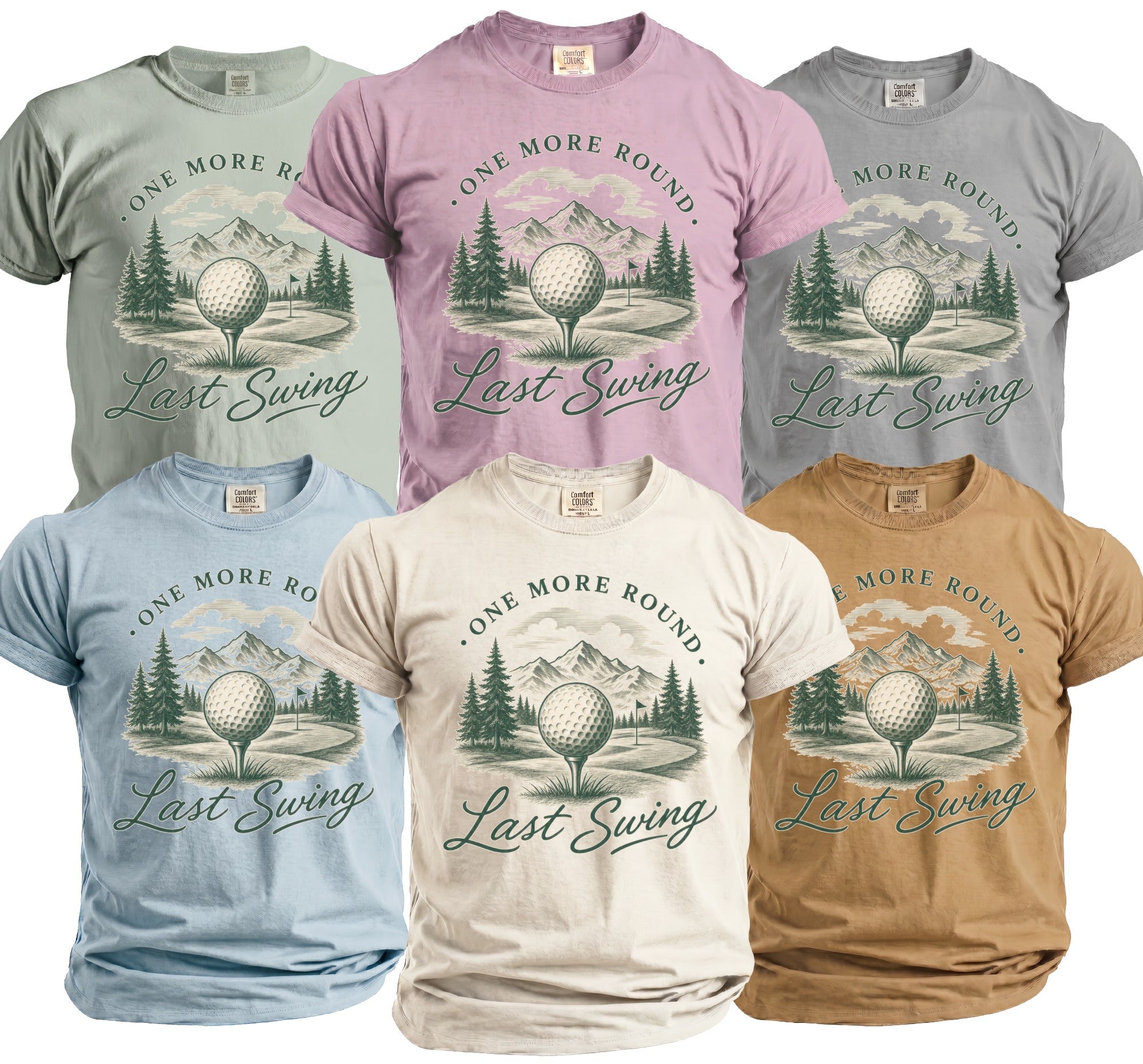 Last Swing Golf Bachelor T-Shirt - Midnight Gents