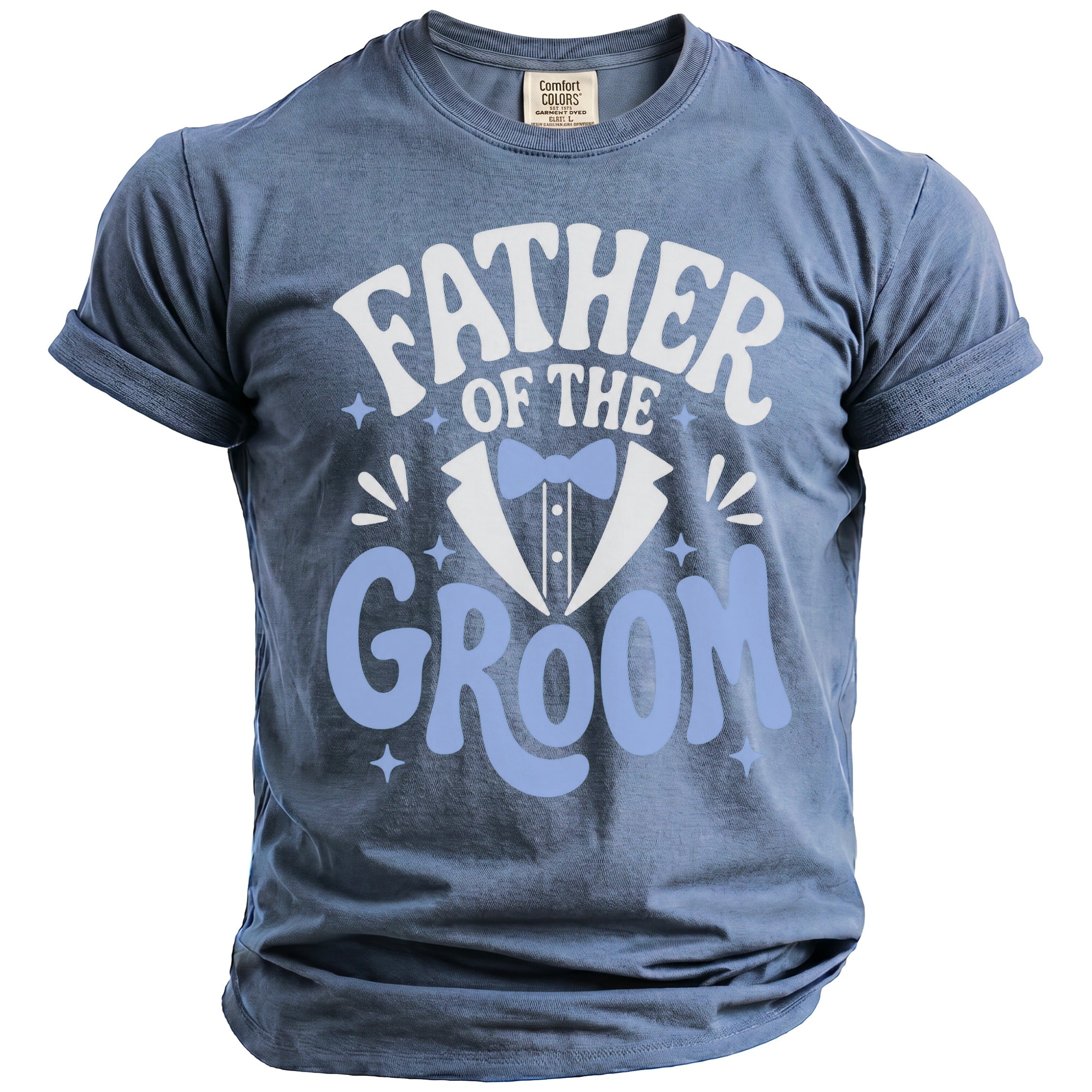 Celebration Groom's Dad T-Shirt - Midnight Gents