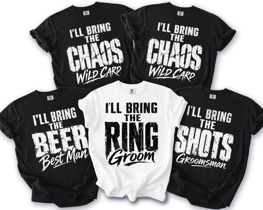 I'll Bring Ring Groom Bachelor Party T-Shirt