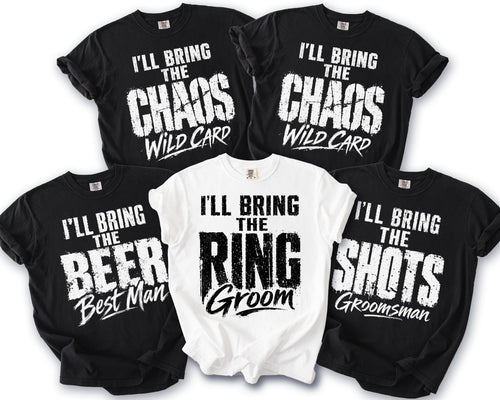 I'll Bring Ring T-Shirt - Midnight Gents