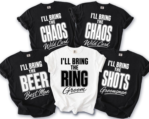 I'll Bring Ring T-Shirt - Midnight Gents