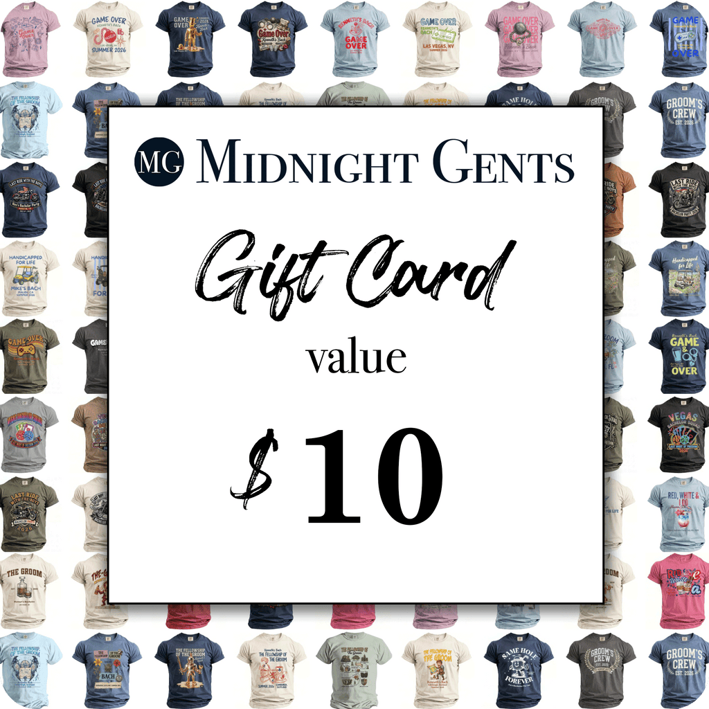 Gift Cards - Midnight Gents