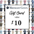 Gift Cards - Midnight Gents