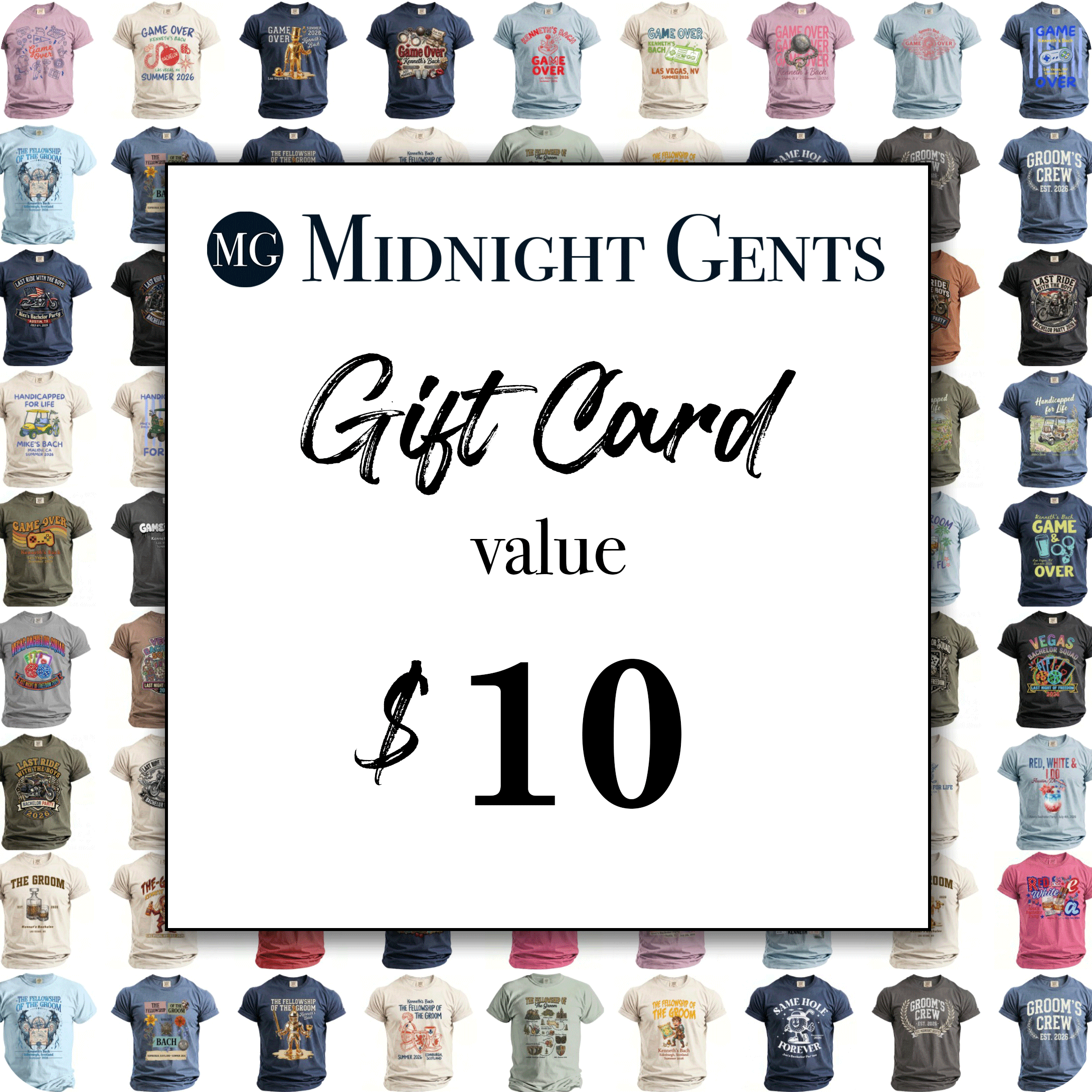 Gift Cards - Midnight Gents