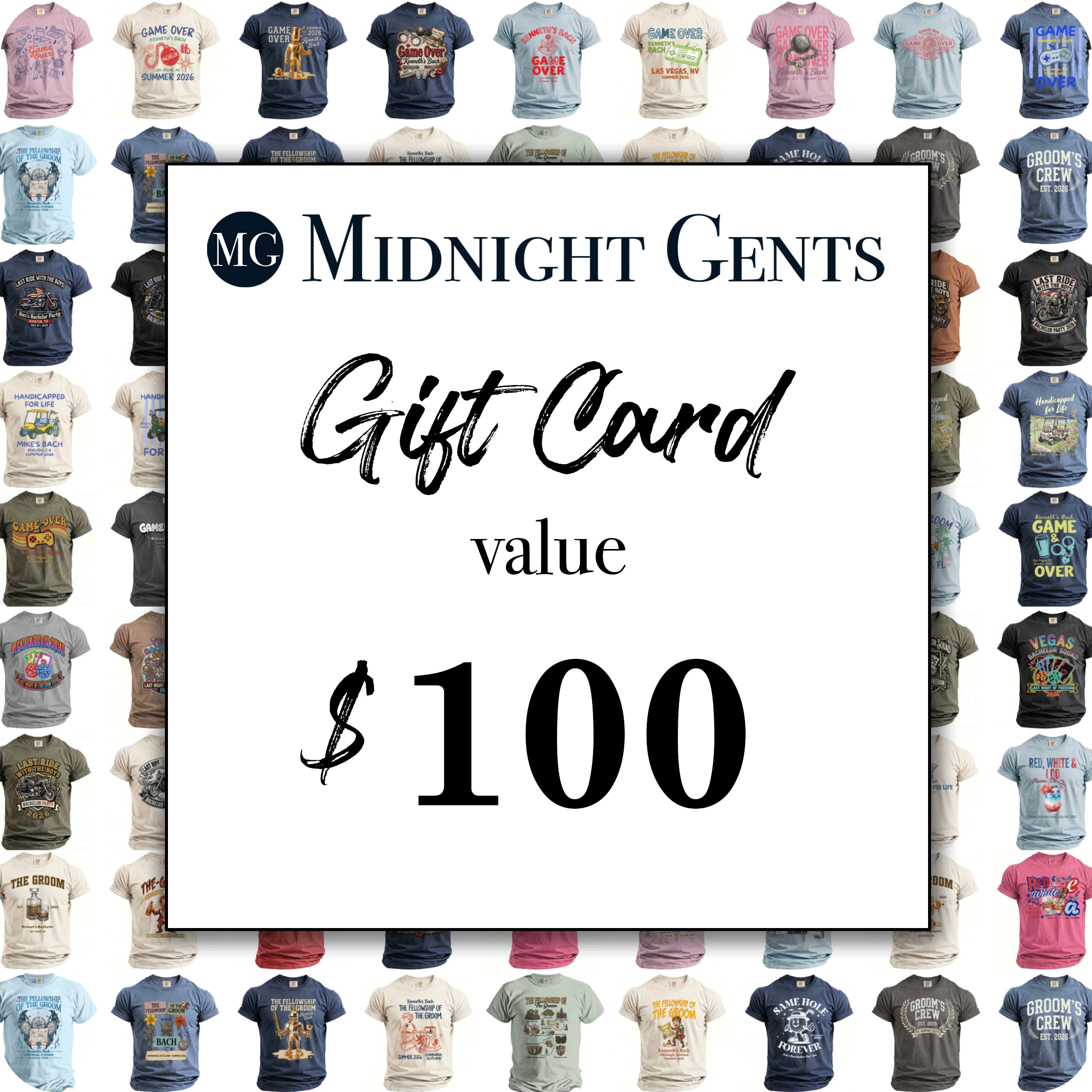 Gift Cards - Midnight Gents