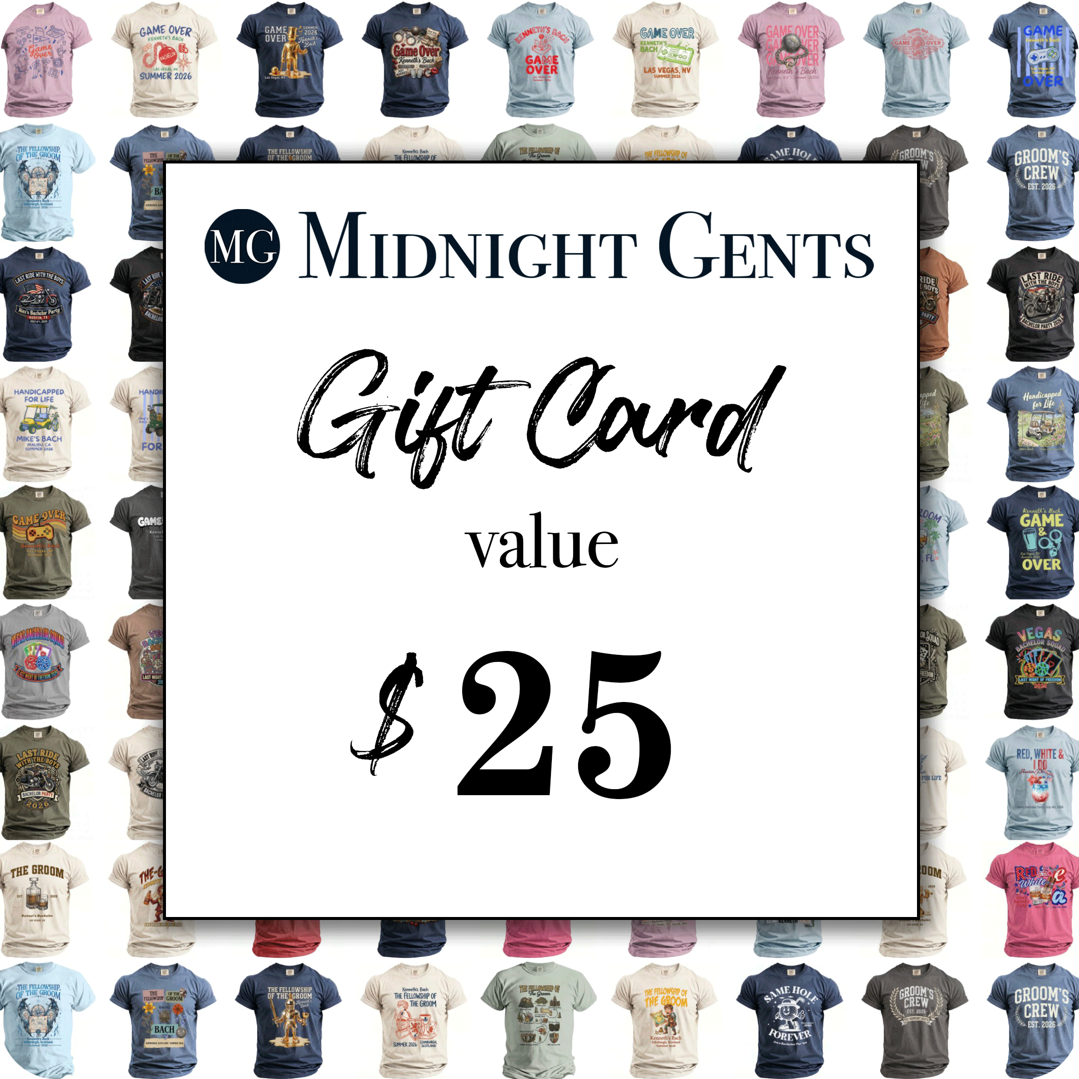 Gift Cards - Midnight Gents