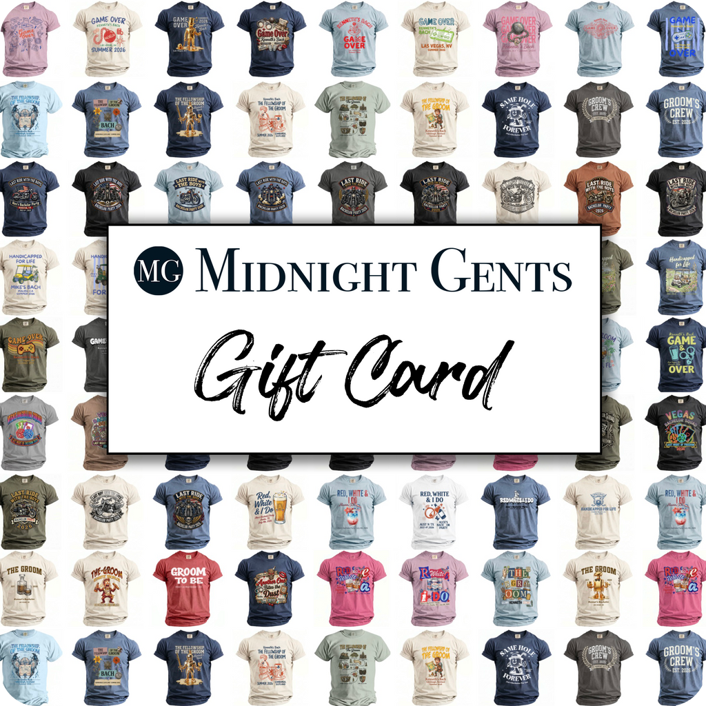 Gift Cards - Midnight Gents