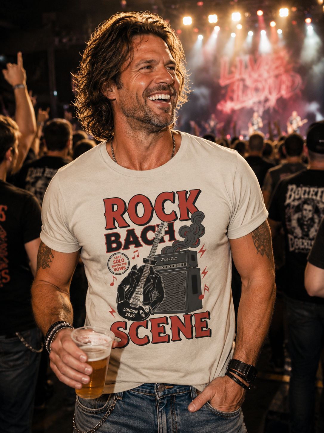 London Rock T-Shirt - Midnight Gents