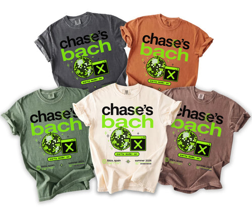Chase's Ibiza Glitch T-Shirt - Midnight Gents