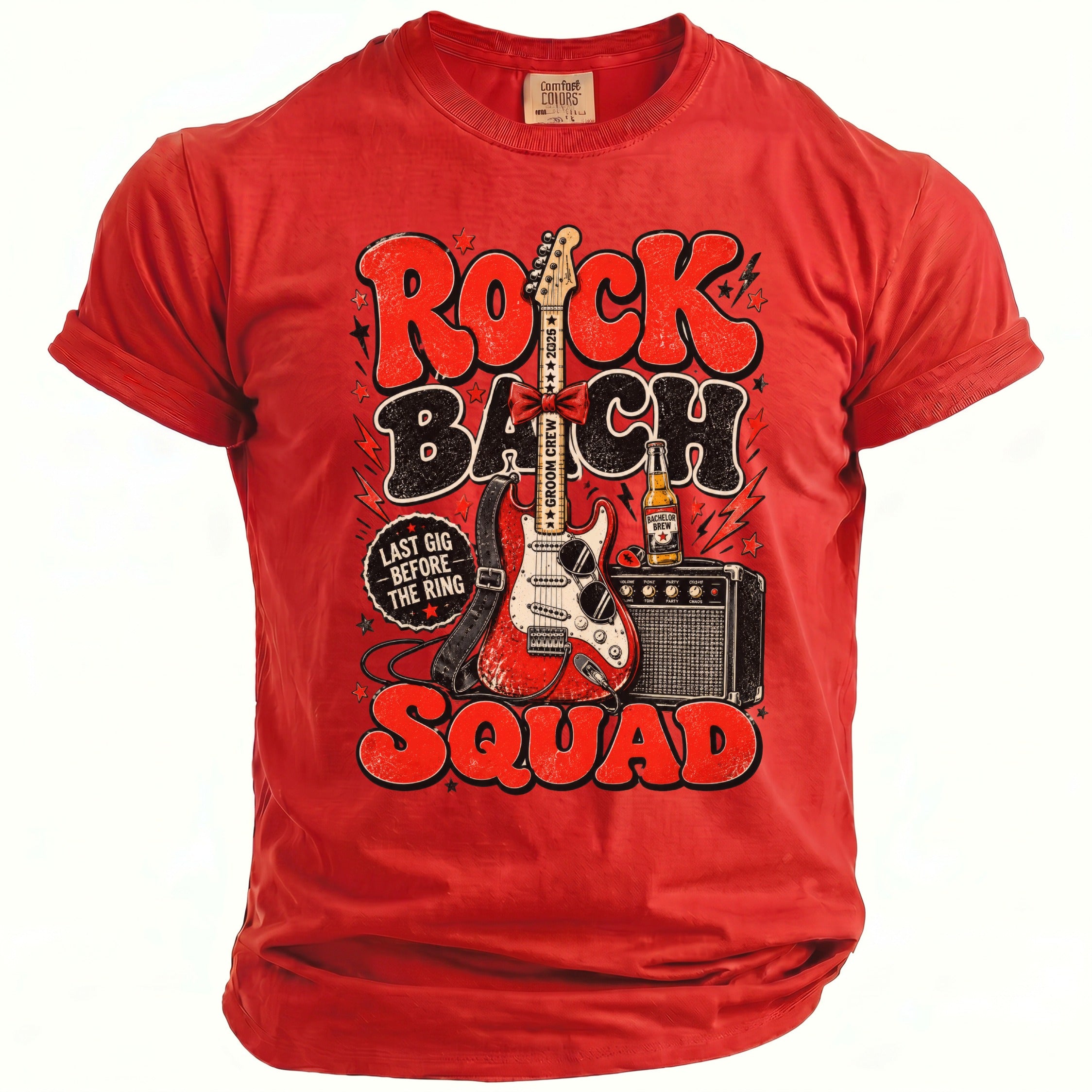 Rock Bach Squad Tee - Midnight Gents