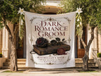 Dark Romance Groom banner with book, rose, and "Maximilian's Bach" text. Winter 2026.