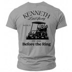 Kenneth Last Swing Miami FL Est 2026 Before the Ring golf cart design.