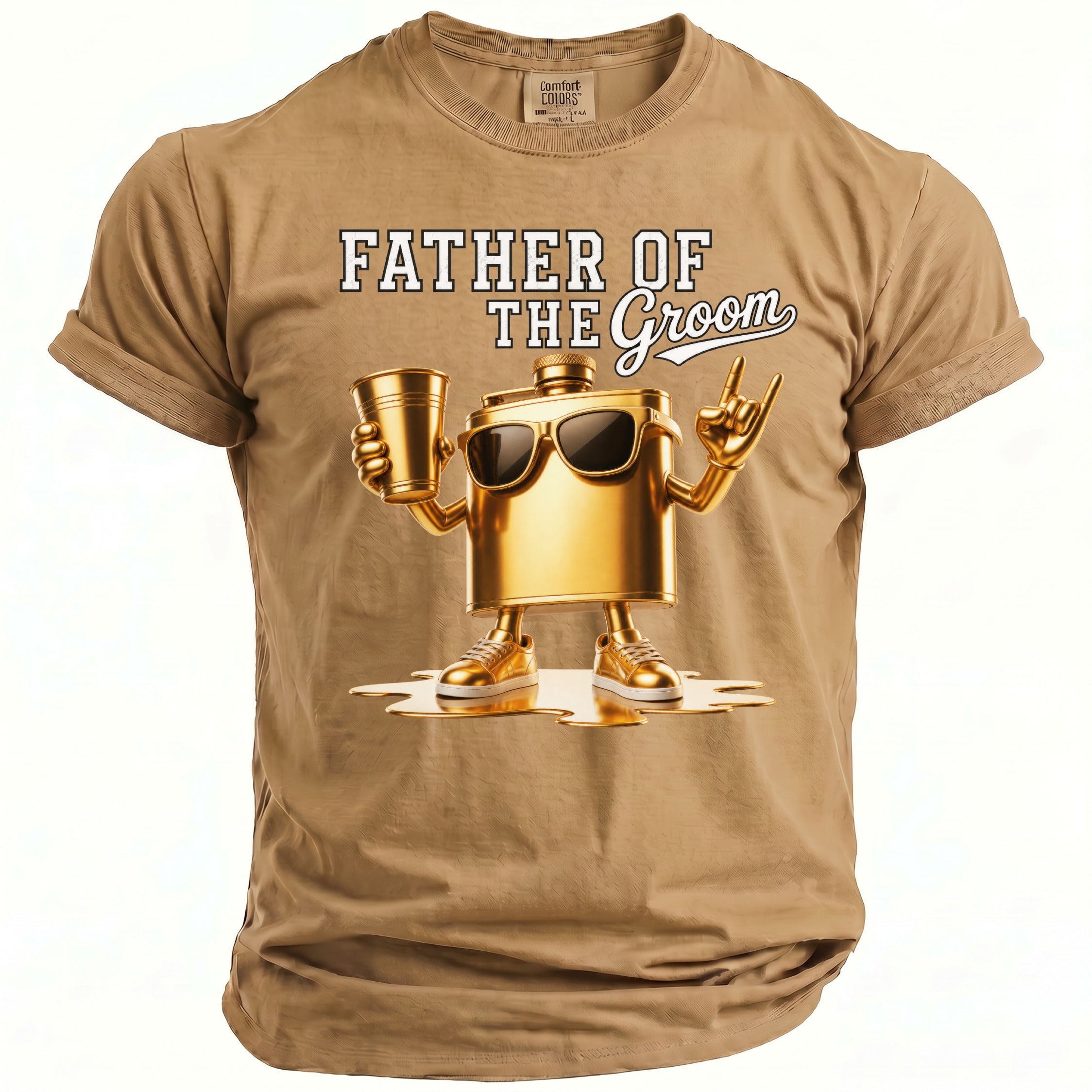 Groom's Father Party T-Shirt - Midnight Gents