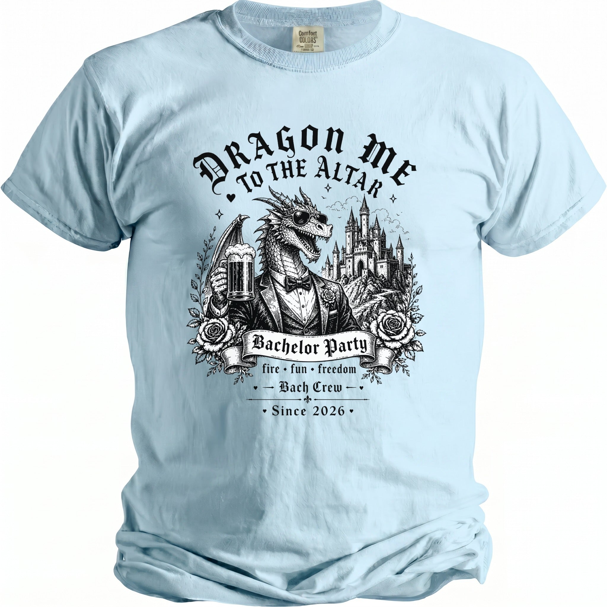 Altar Dragon Bachelor Tee - Midnight Gents