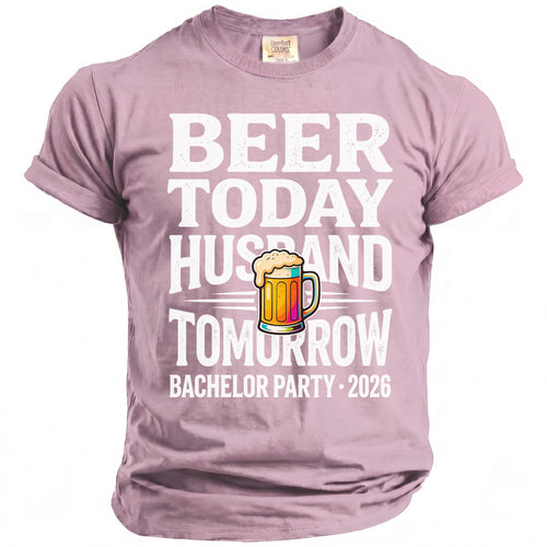 Beer Today Husband T-Shirt - Midnight Gents