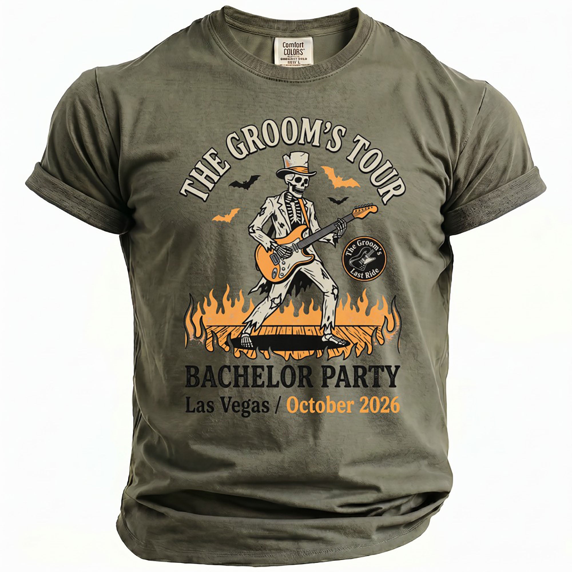 Last Ride T-Shirt - Midnight Gents