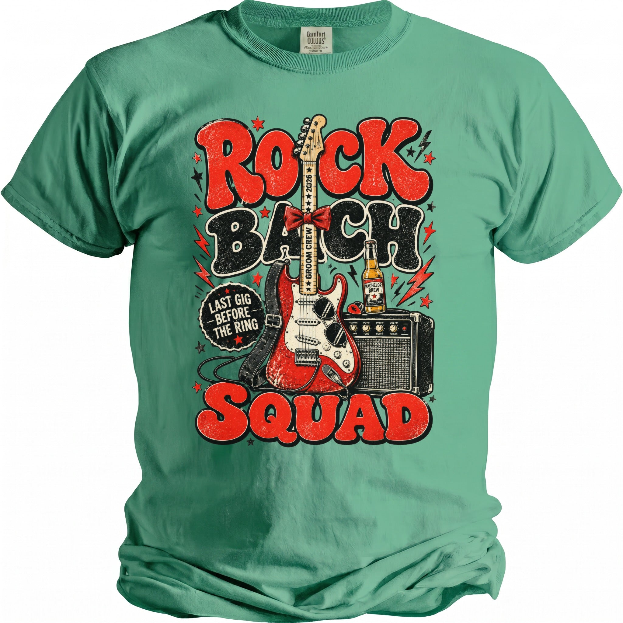 Rock Bach Squad Tee - Midnight Gents