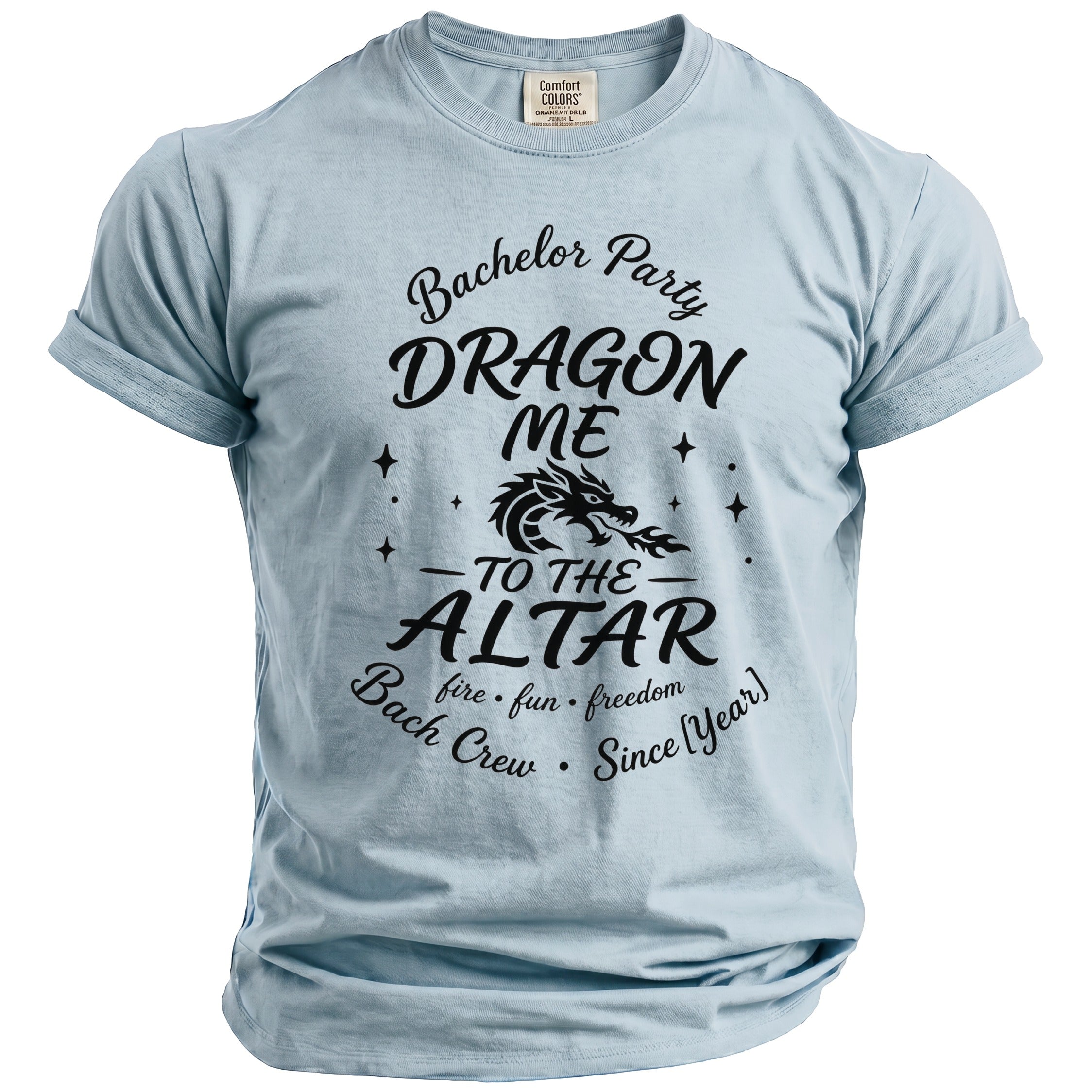 Dragon Bachelor Party T-Shirt - Midnight Gents