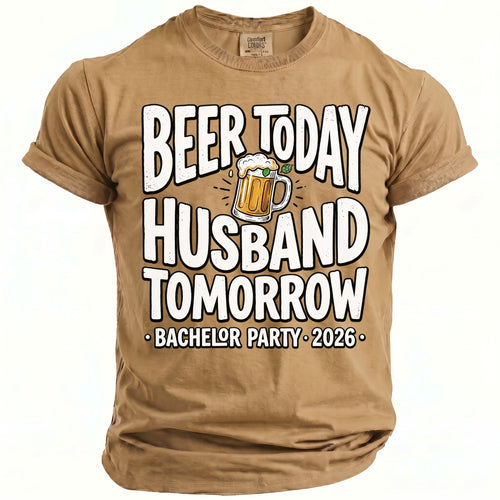 Beer Today Husband T-Shirt - Midnight Gents