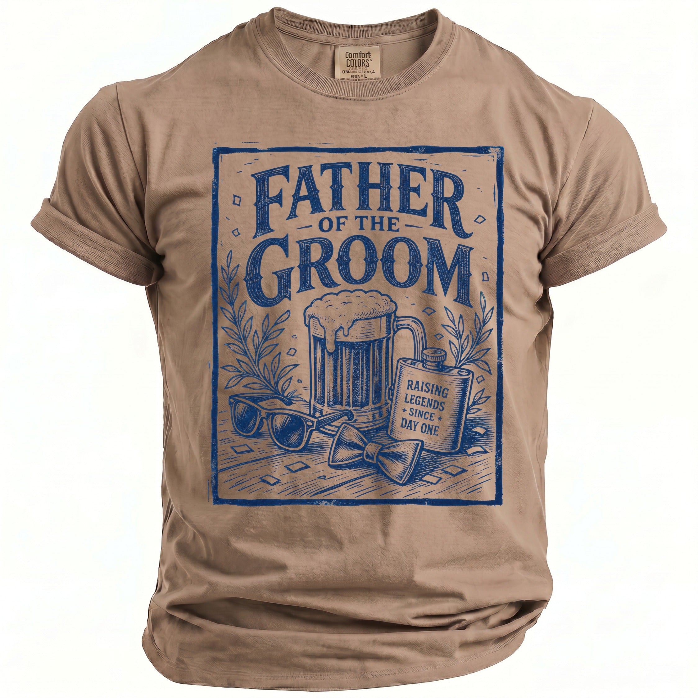 Father Groom Legends T-Shirt - Midnight Gents