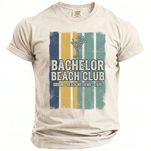 Beach Club T-Shirt - Midnight Gents
