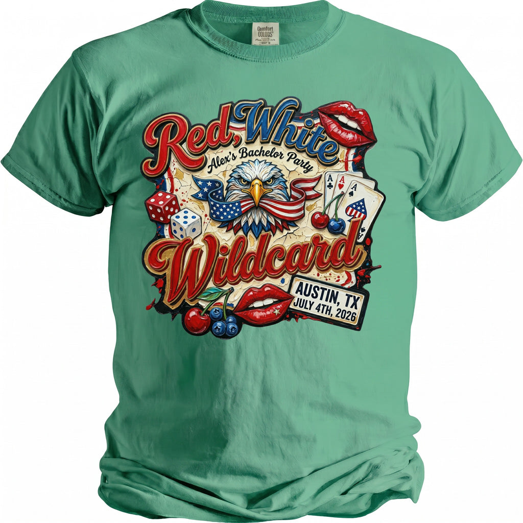Red, White, Wildcard; Alex's Bachelor Party, Austin, TX July 4th, 2026.