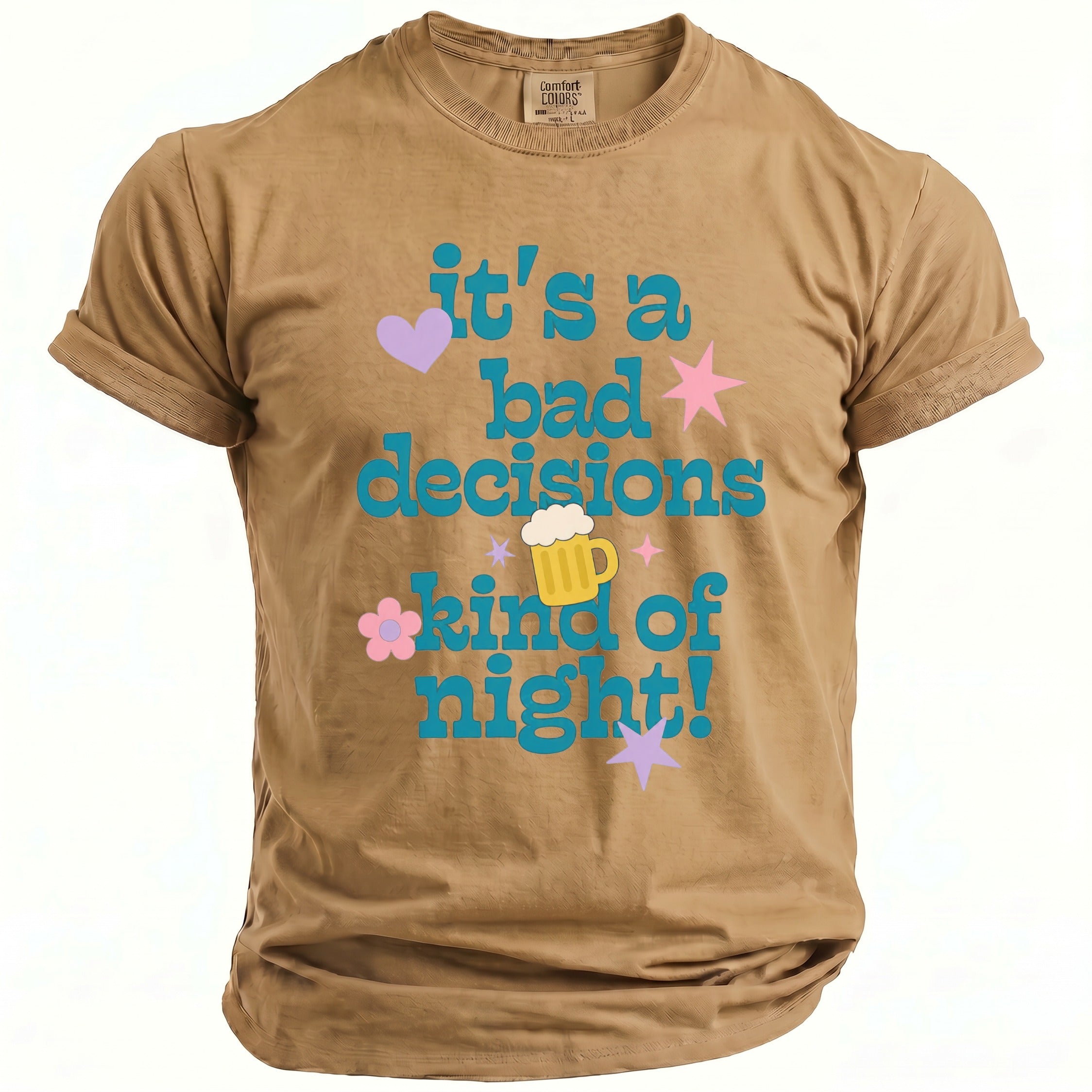Bad Decisions T-Shirt - Midnight Gents