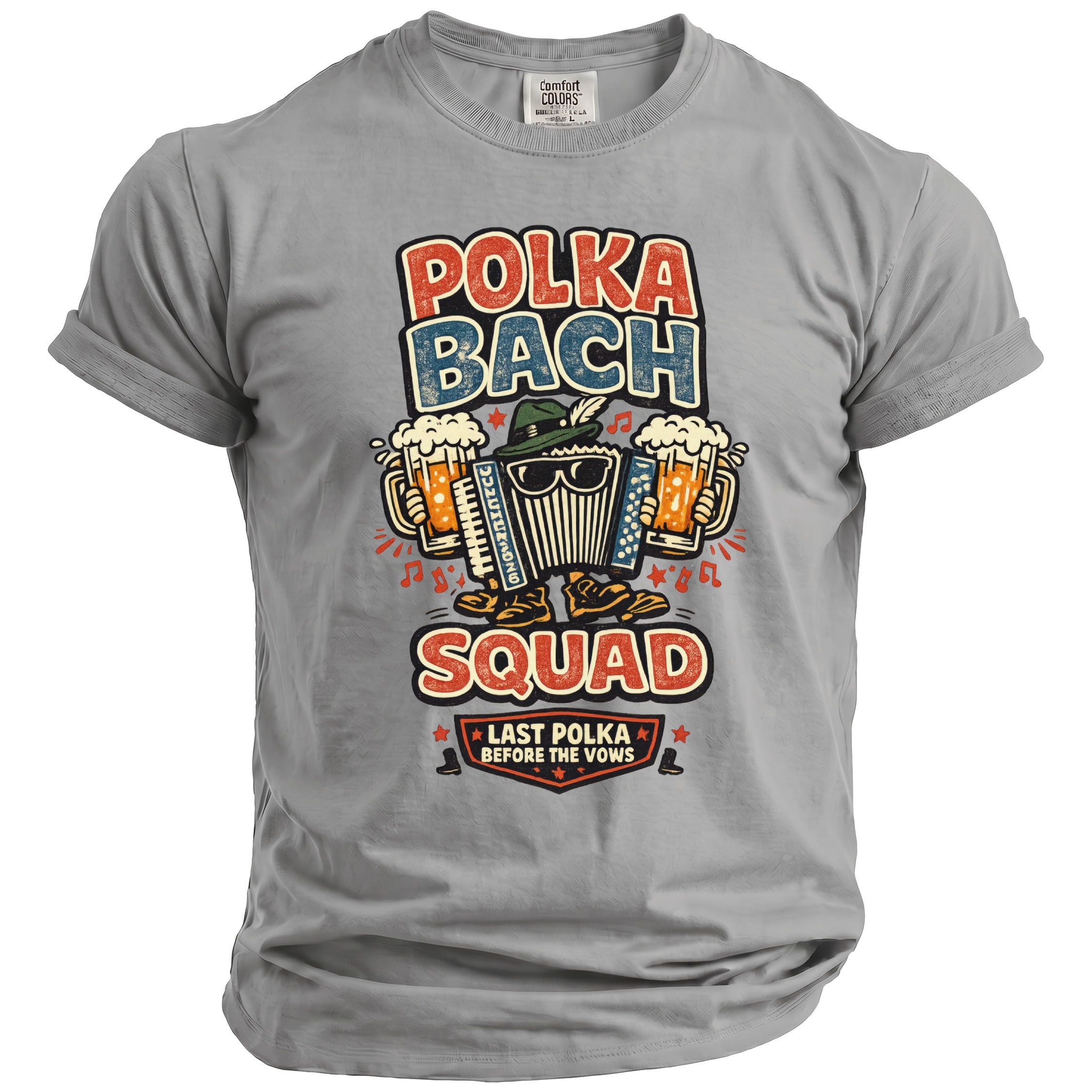 Polka Bach Squad T-Shirt - Midnight Gents