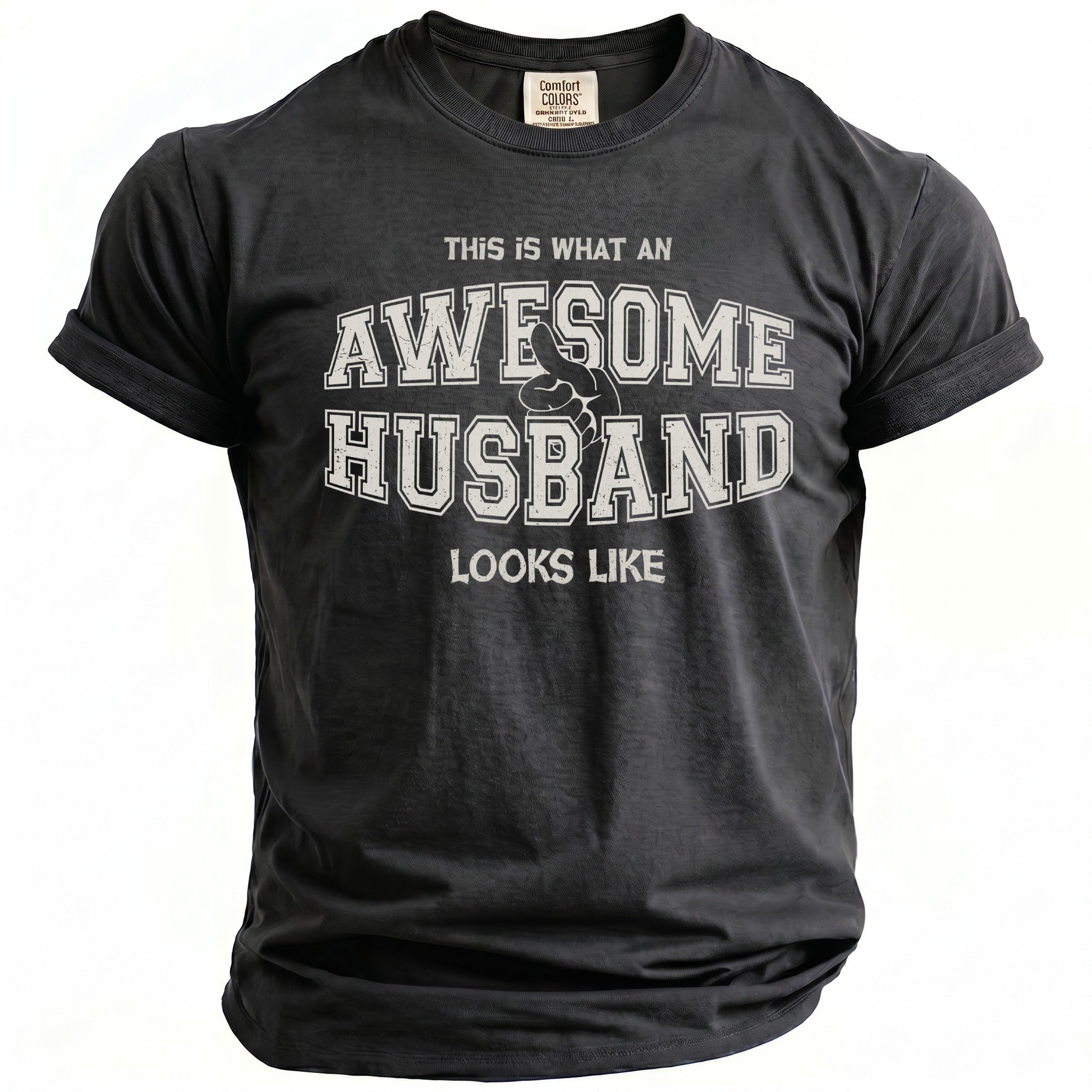 Husband Statement Tee - Midnight Gents