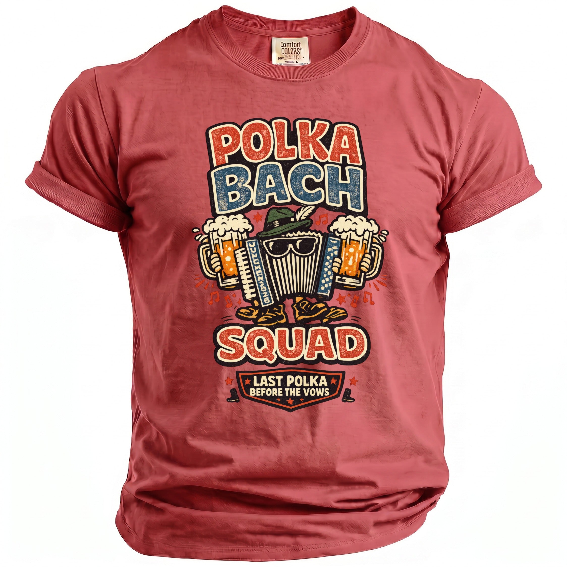 Polka Bach Squad T-Shirt - Midnight Gents